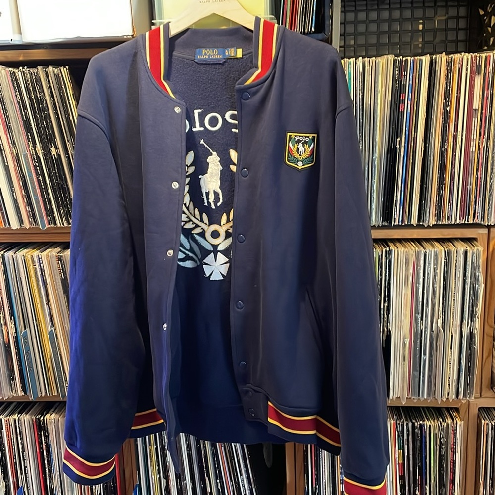 Polo by Ralph Lauren Varsity Baseball Jacket (men’s xl)